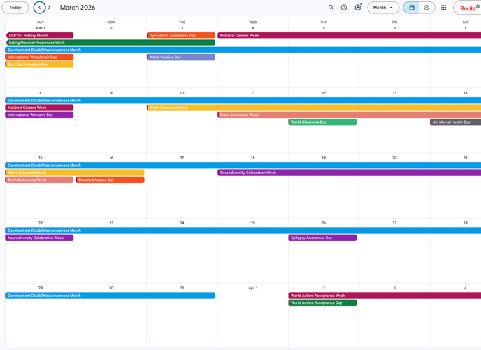 Calendar