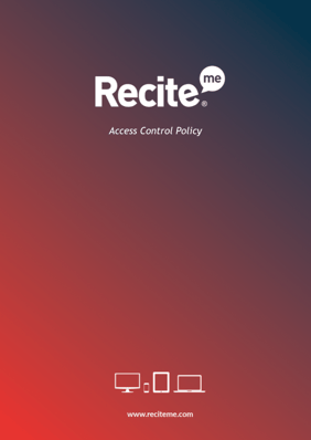 Access Control Policy