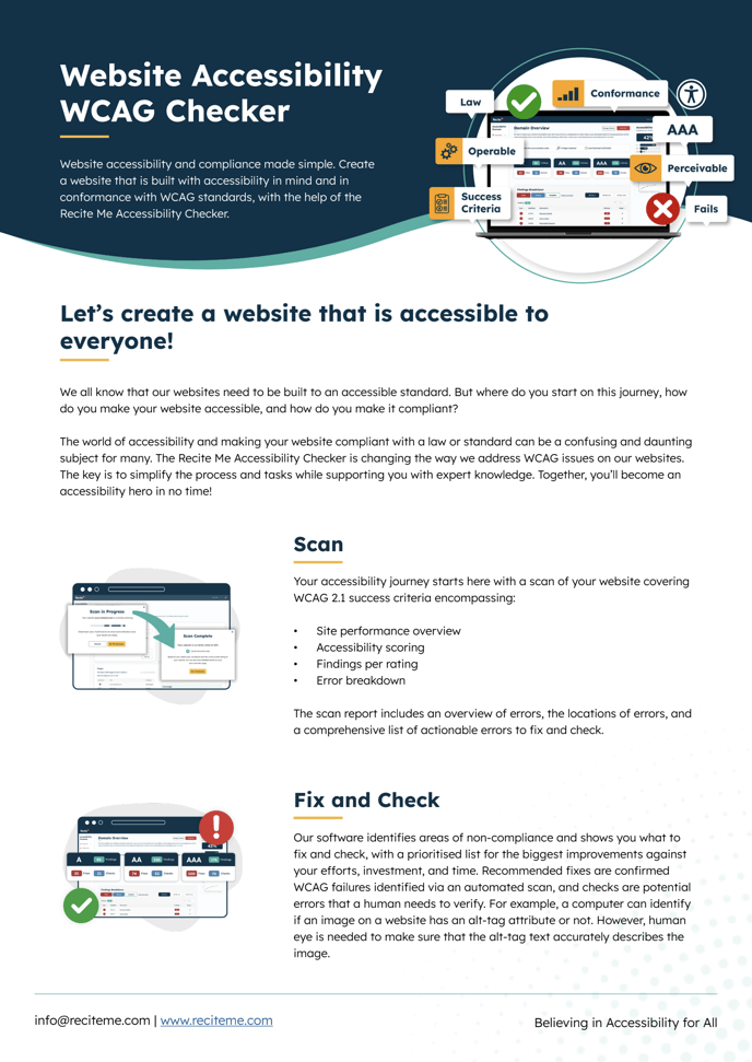 WCAG Checker